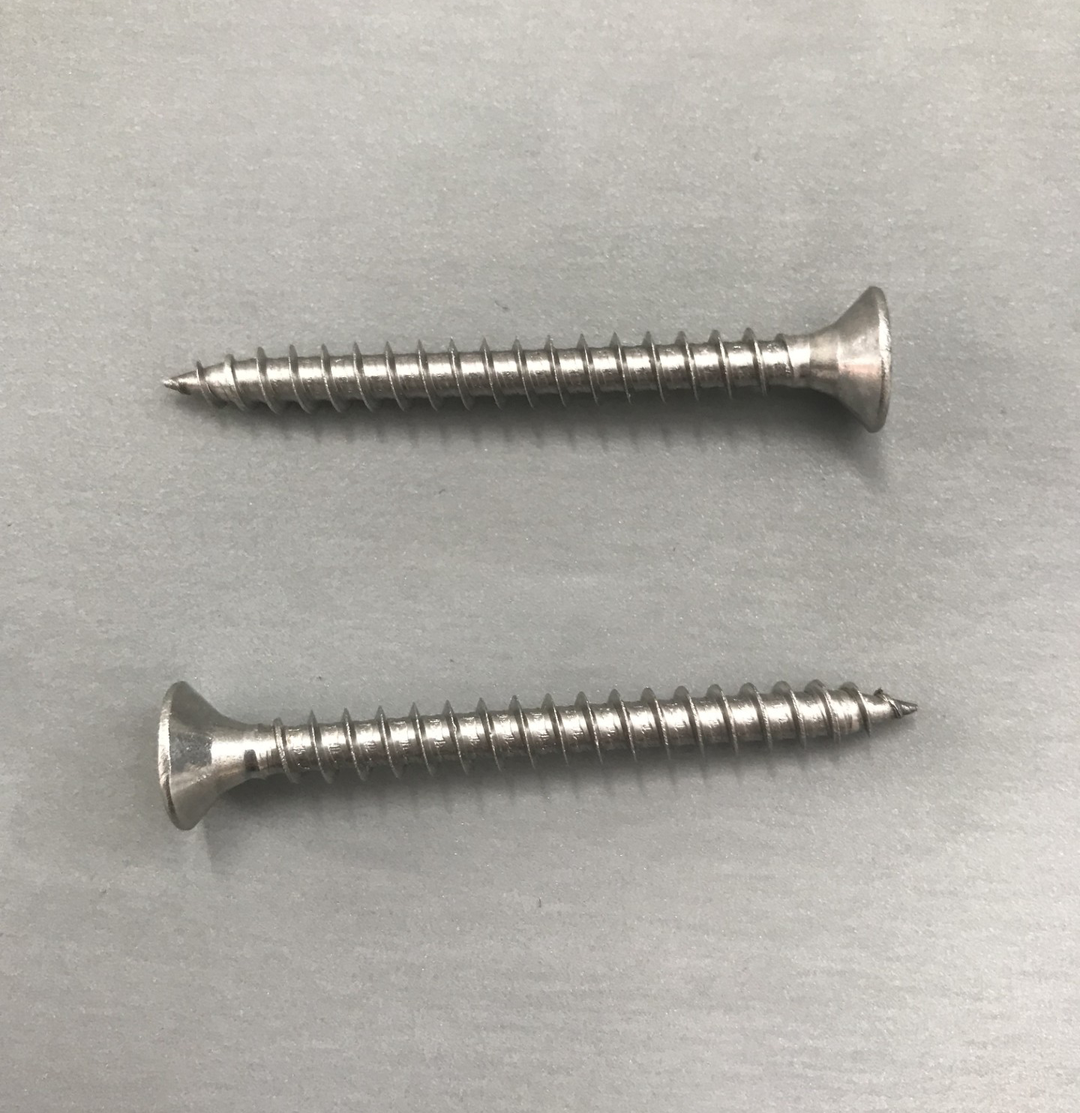 A2 Stainless Steel 5 x 50 Pozi CSK Wood Screw
