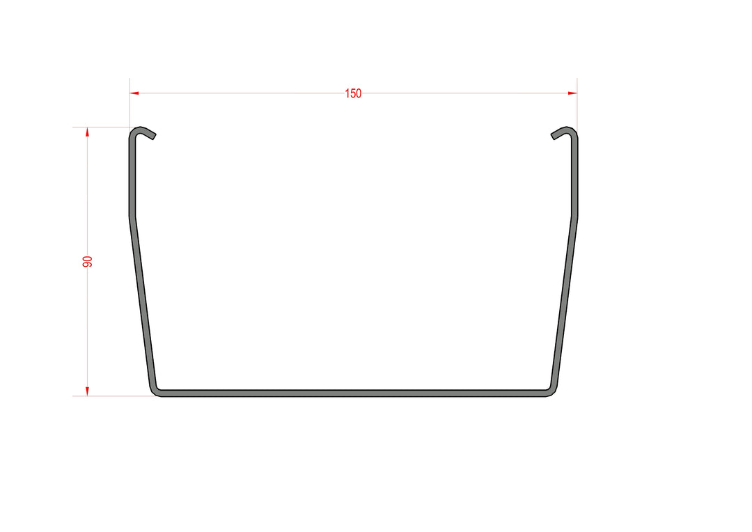 Double Slope 150x90 Type 9