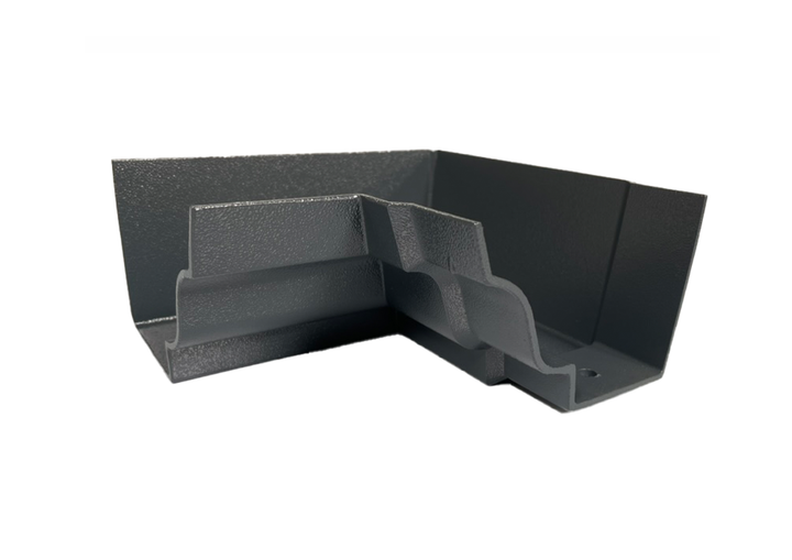 Cast Aluminium Moulded No46 Ogee Gutter 90 degree Internal Right