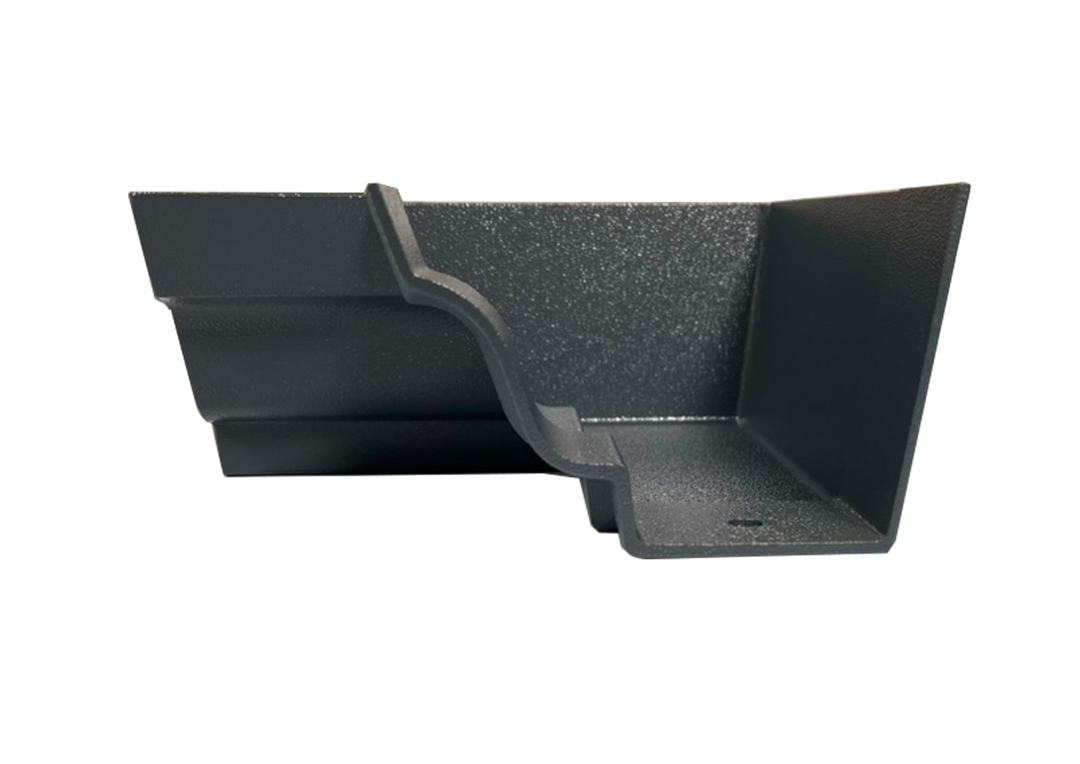 Cast Aluminium Moulded No46 Ogee Gutter 90 degree Internal Right