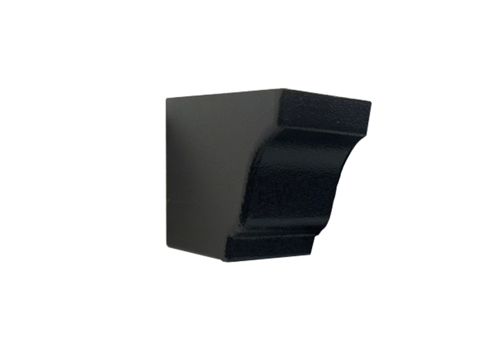 Cast Aluminium Moulded No46 Ogee Gutter Stopend External
