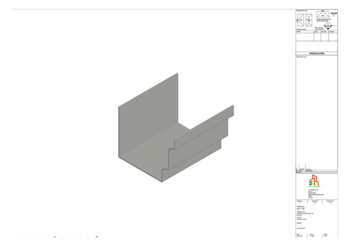 Aluminium Cranked Butt Strap - Type 10