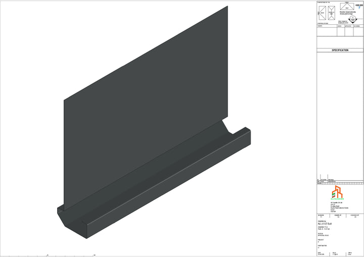 Aluminium Fascia Board - Type 18 - Butt Strap