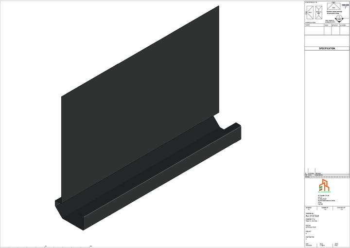 Aluminium Fascia Board - Type 18 - Butt Strap