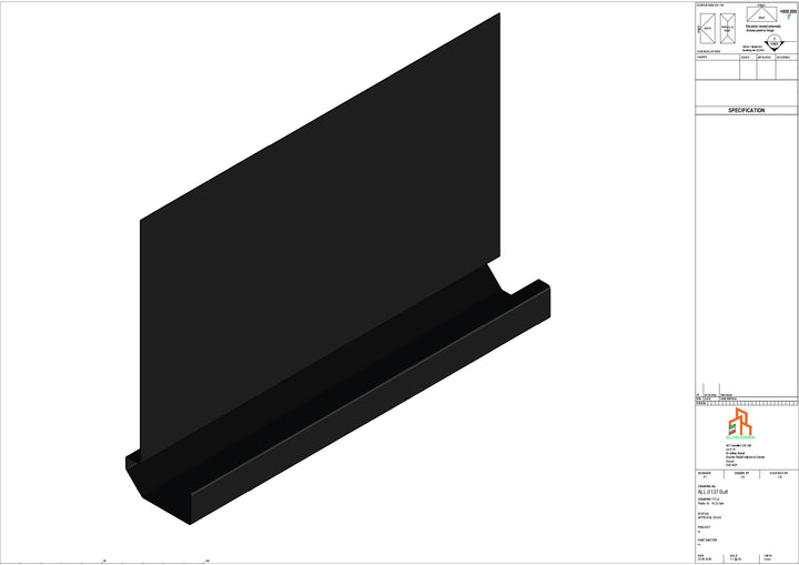 Aluminium Fascia Board - Type 18 - Butt Strap