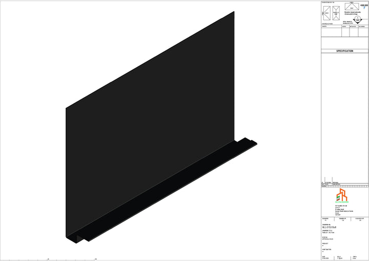 Aluminium Fascia Board - Type 20 - Butt Strap