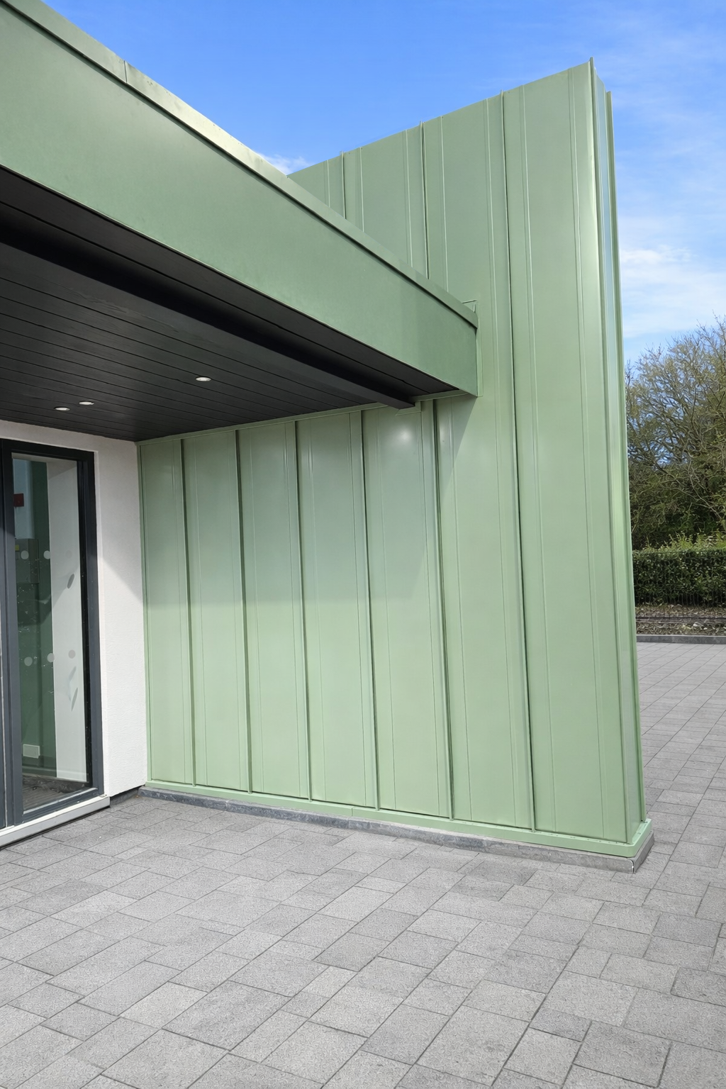 Standing Seam Cladding System – Aluminium Cladding Ltd